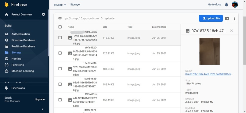 CovApp – screenshot 10