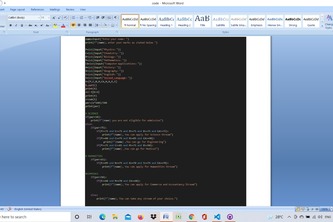 Stream choice and admission for students (Track: Education)