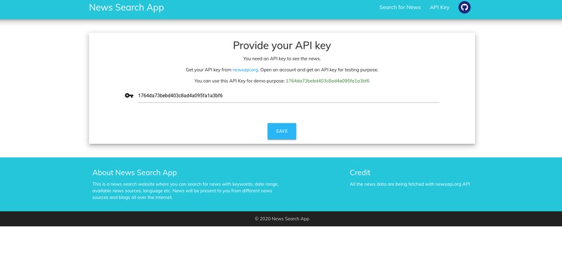 News App – screenshot 3