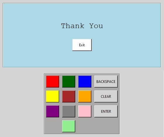 Secure ATM – screenshot 1