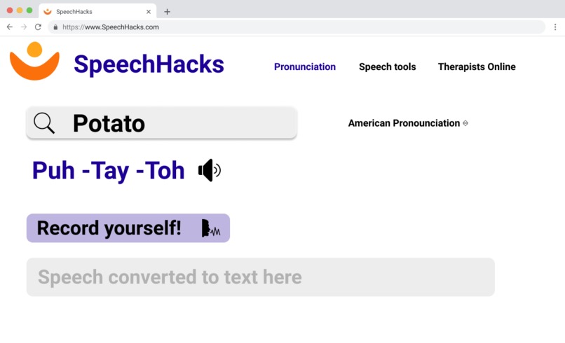 SpeechHacks – screenshot 1