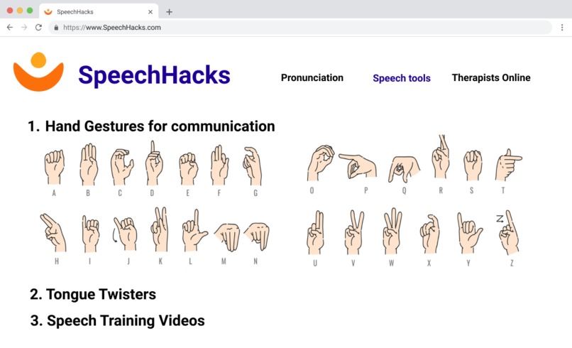 SpeechHacks – screenshot 2