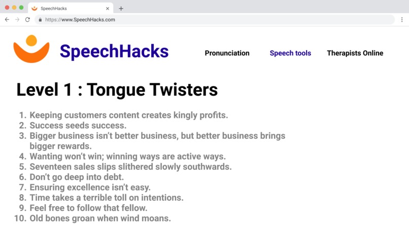 SpeechHacks – screenshot 4