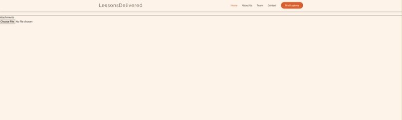 LessonsDelivered – screenshot 2