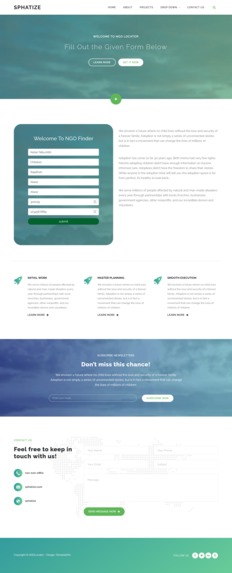 NGO’s LOCATOR and FINDER    – screenshot 2