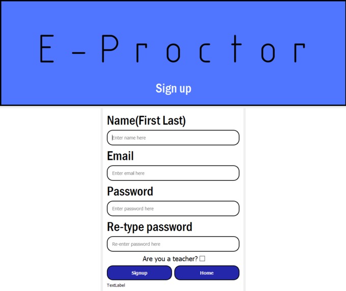 eProctor  – screenshot 4