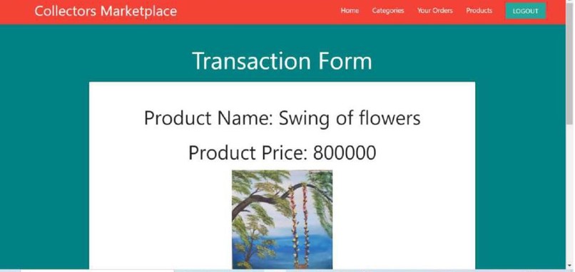 Online Antique Marketplace – screenshot 2