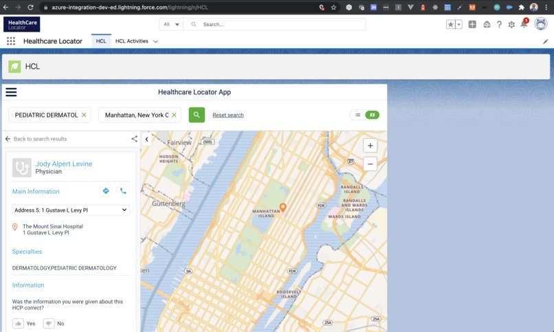 Omni Channel Healthcare Locator App – screenshot 3