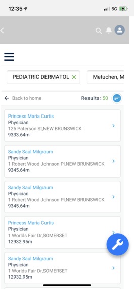 Omni Channel Healthcare Locator App – screenshot 5