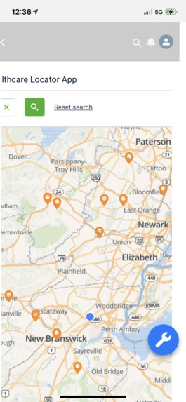 Omni Channel Healthcare Locator App – screenshot 10