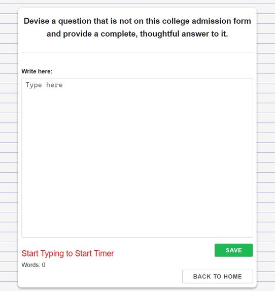 Essay Practice App – screenshot 1