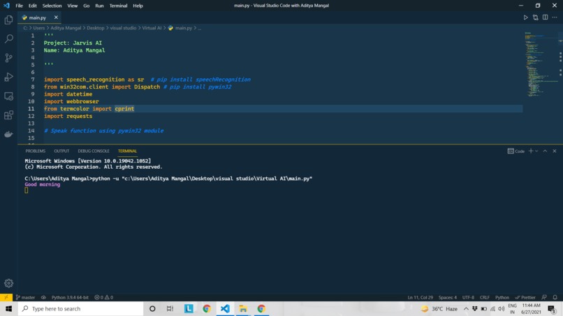 Virtual Assistant – screenshot 1