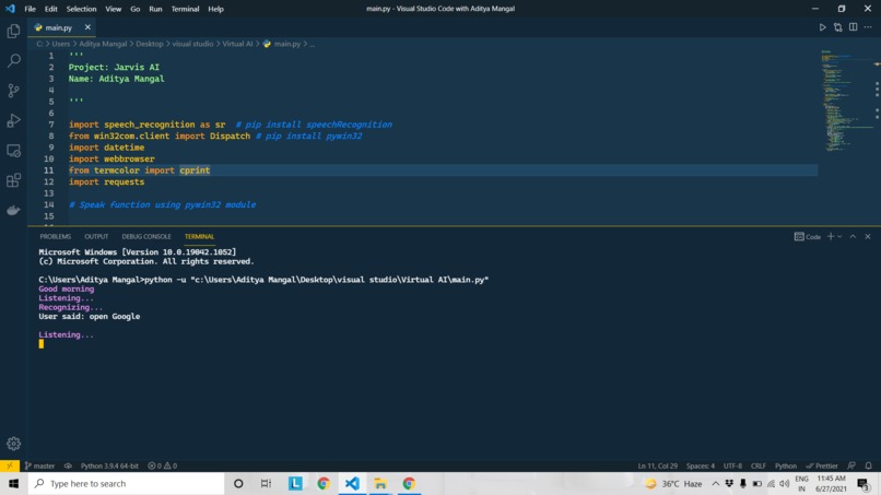 Virtual Assistant – screenshot 3