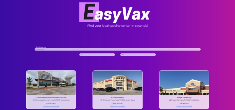 EasyVax – screenshot 1