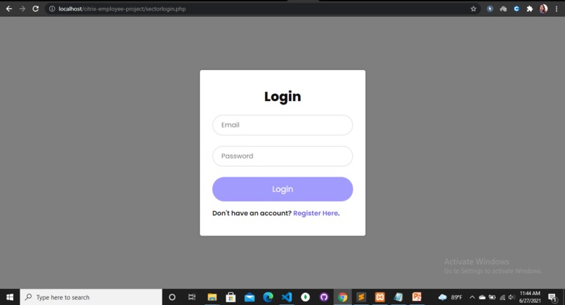 Employee ToDoList – screenshot 2