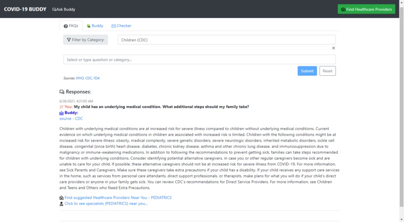 Covid-19 Buddy – screenshot 9