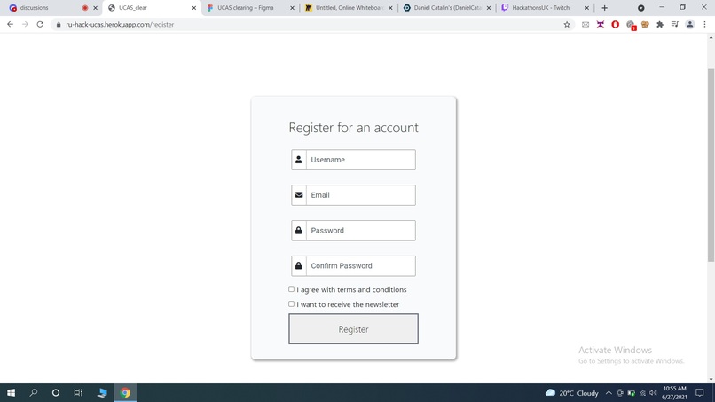 UCAS CLEAR – screenshot 4