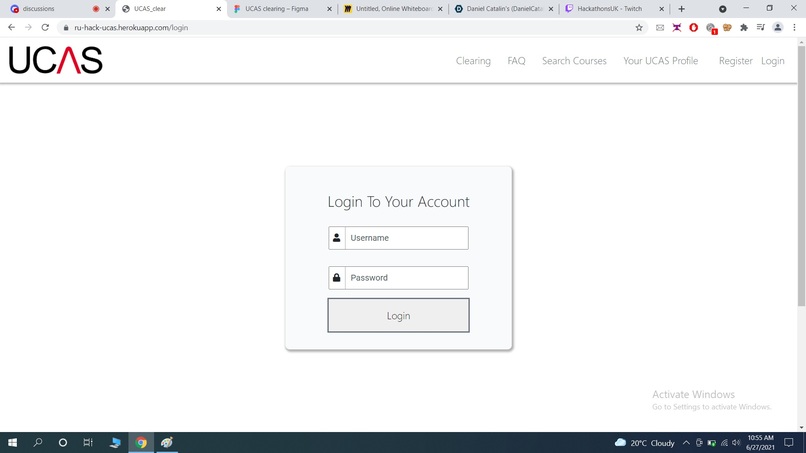 UCAS CLEAR – screenshot 5
