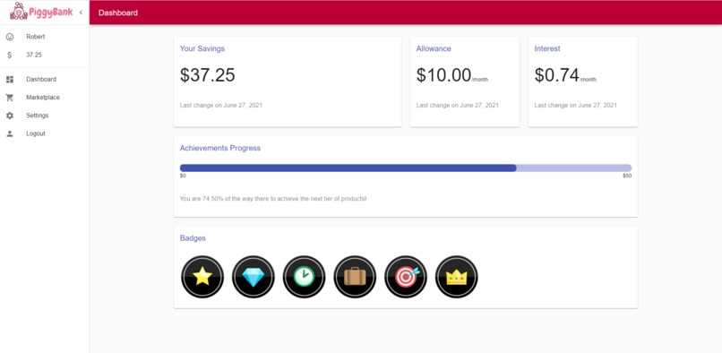 PiggyBank – screenshot 2