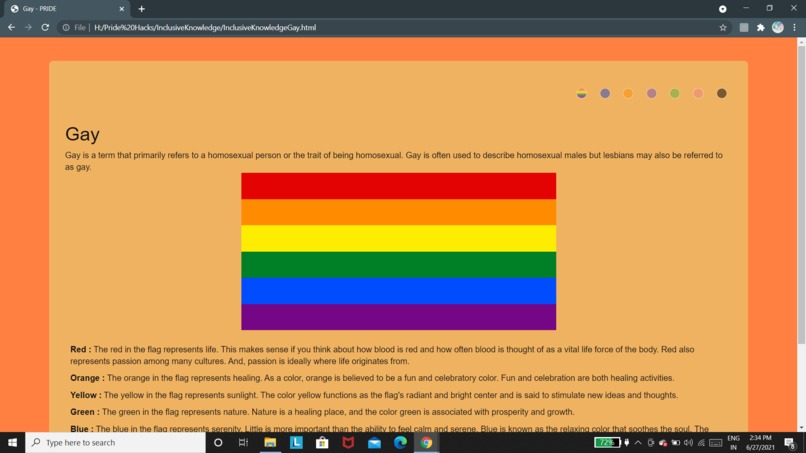 Inclusivity - PRIDE – screenshot 3