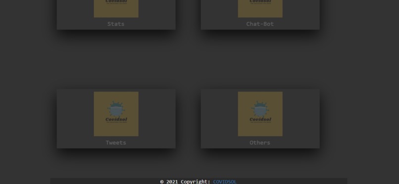 CovidSol – screenshot 2