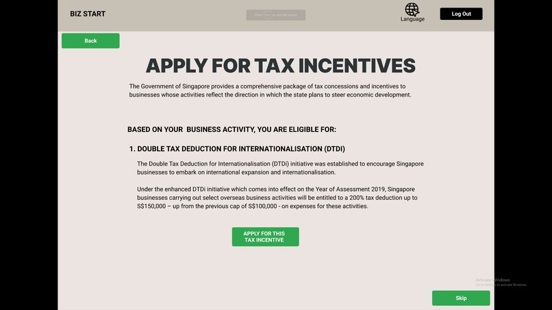 Biz Start – screenshot 3