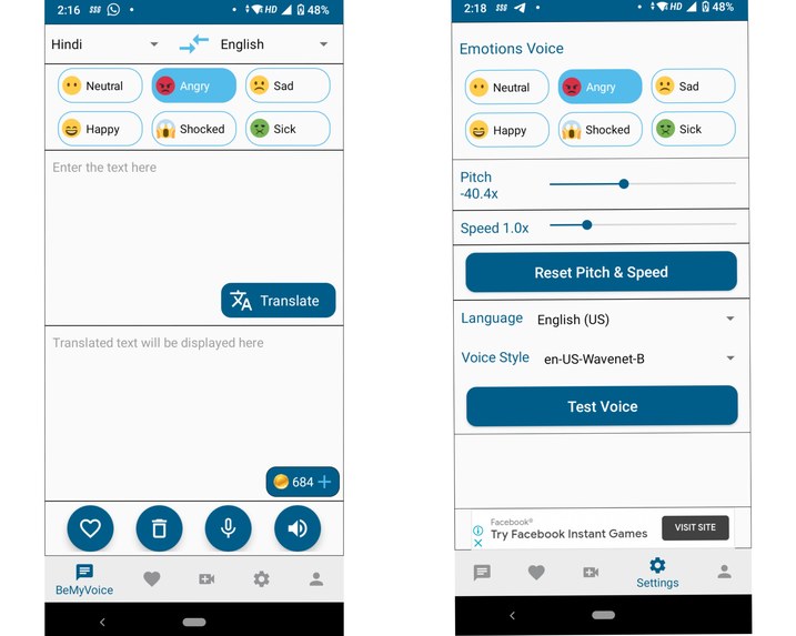 BeMyVoice – screenshot 4