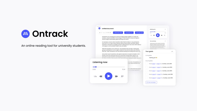 Ontrack – screenshot 1