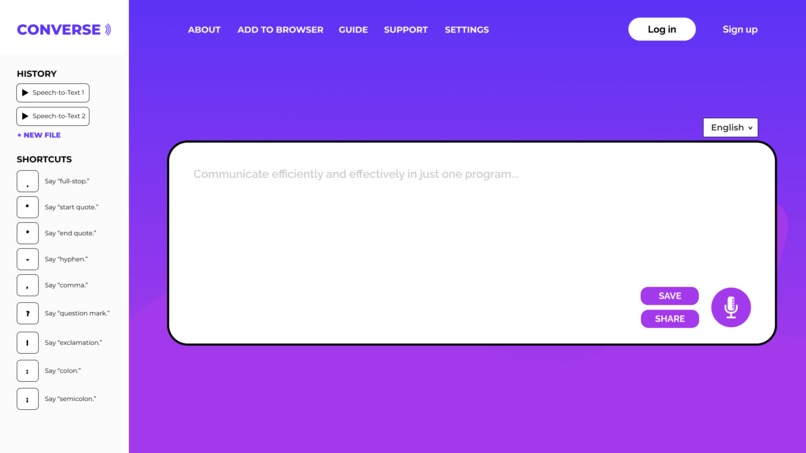 Converse – screenshot 1