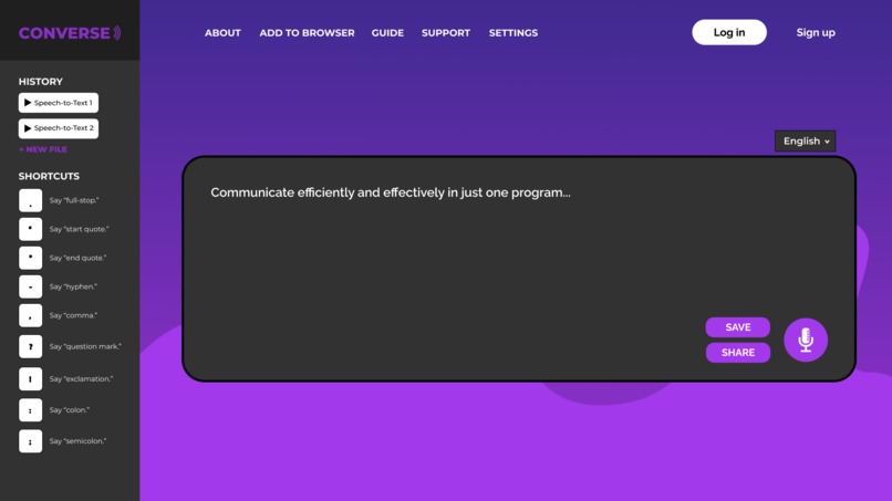 Converse – screenshot 2