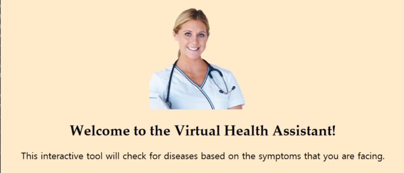 Virtual Health Assistant – screenshot 1