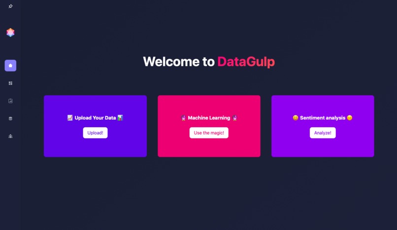 DataGulp – screenshot 2