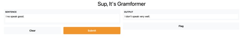 Gramformer – screenshot 1