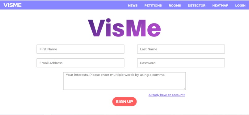 VisMe – screenshot 5