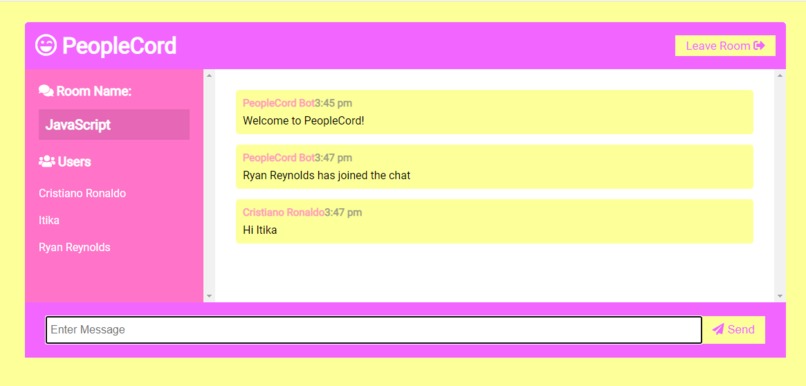 PeopleCord – screenshot 2