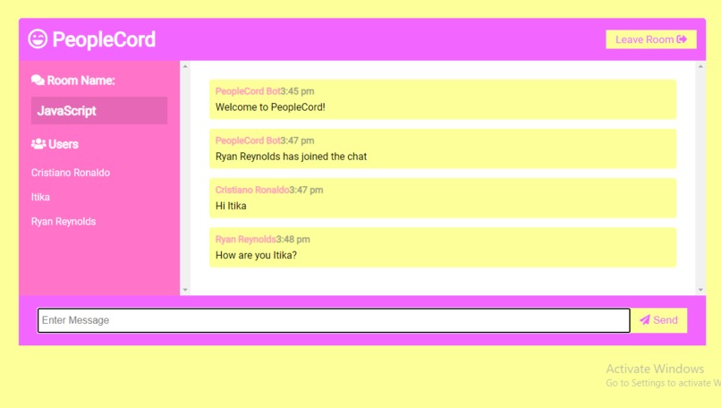 PeopleCord – screenshot 5