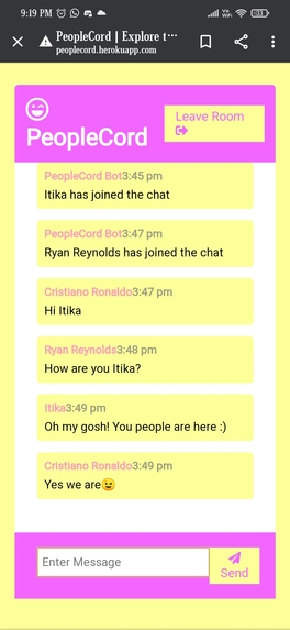 PeopleCord – screenshot 8
