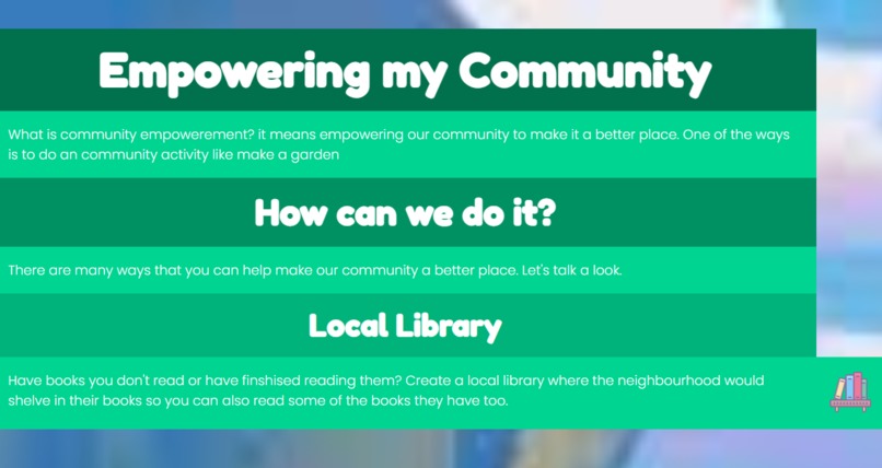 Empowering My Community – screenshot 1