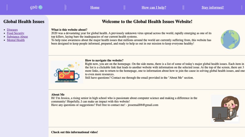 Global Health Issues Awareness – screenshot 1