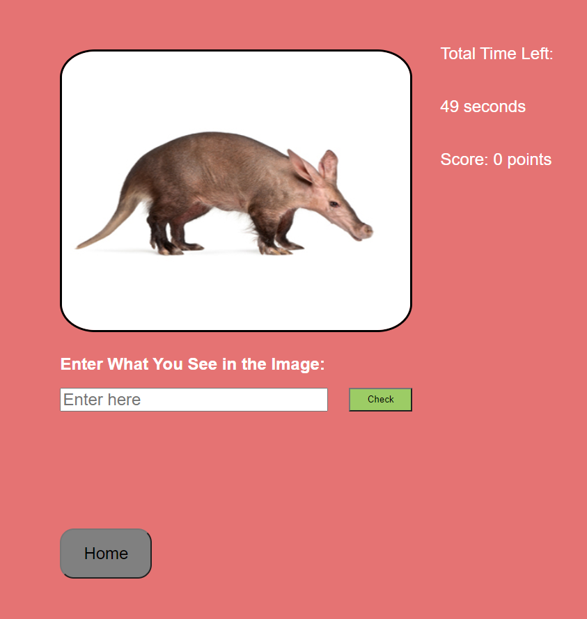 Name That Animal | Devpost