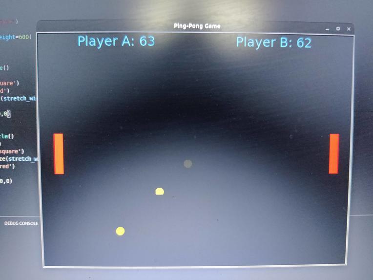ping pong game – screenshot 1
