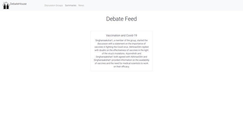 DebateHouse – screenshot 6