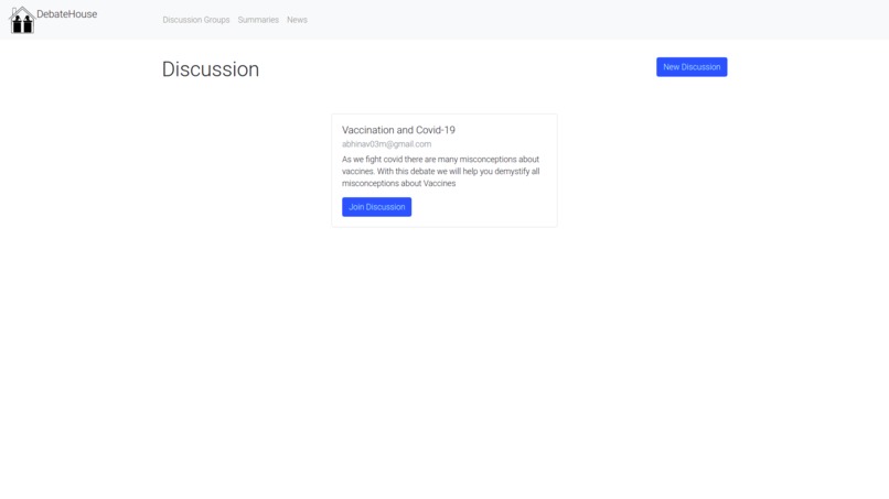 DebateHouse – screenshot 4