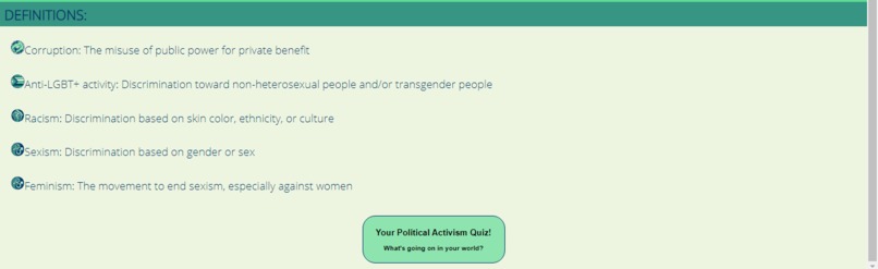 Political Activism Map – screenshot 2