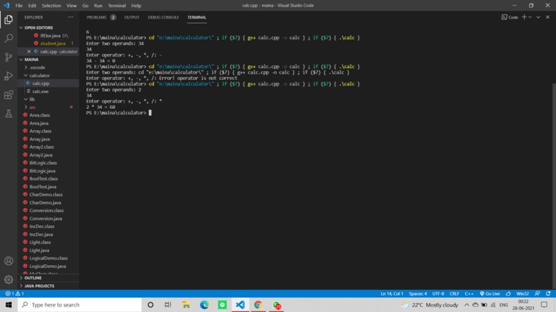 Calculator – screenshot 1
