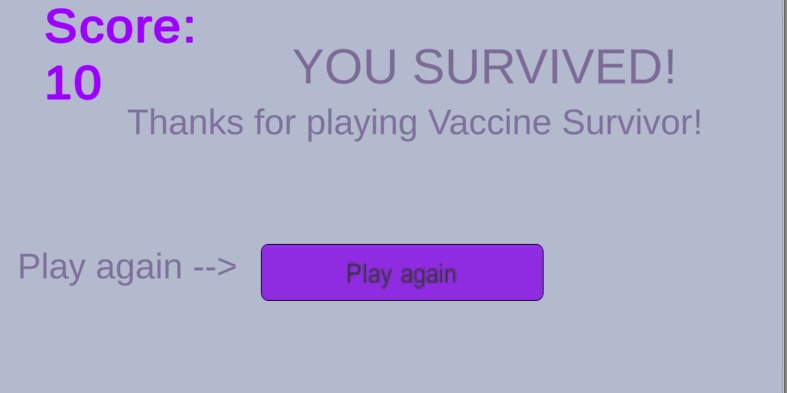 The Vaccine Survivor by Team Sky – screenshot 2