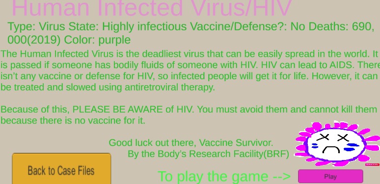 The Vaccine Survivor by Team Sky – screenshot 7