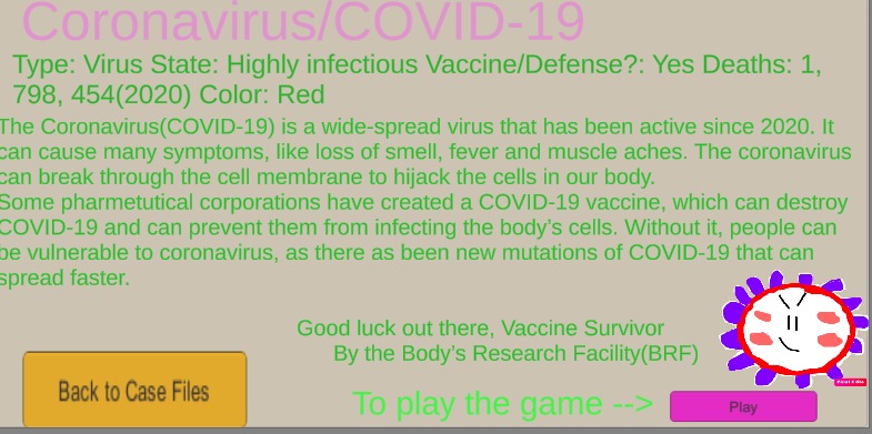 The Vaccine Survivor by Team Sky – screenshot 8