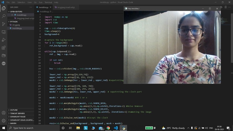 Invisible Cloak – screenshot 2