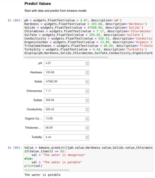 Water Potability ML – screenshot 1